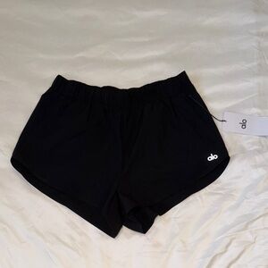 ALO Yoga Women's Classic Black Athletic Shorts